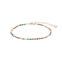 Spiritual Healer 2mm Gold Anklet