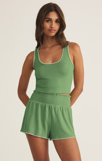 Dawn Smocked Whipstitch Short Lawn