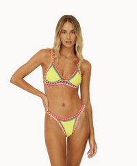 Ferrarini By PQ Swim Crochet Top Dandelion