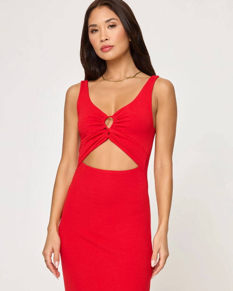 Camille Dress Flame