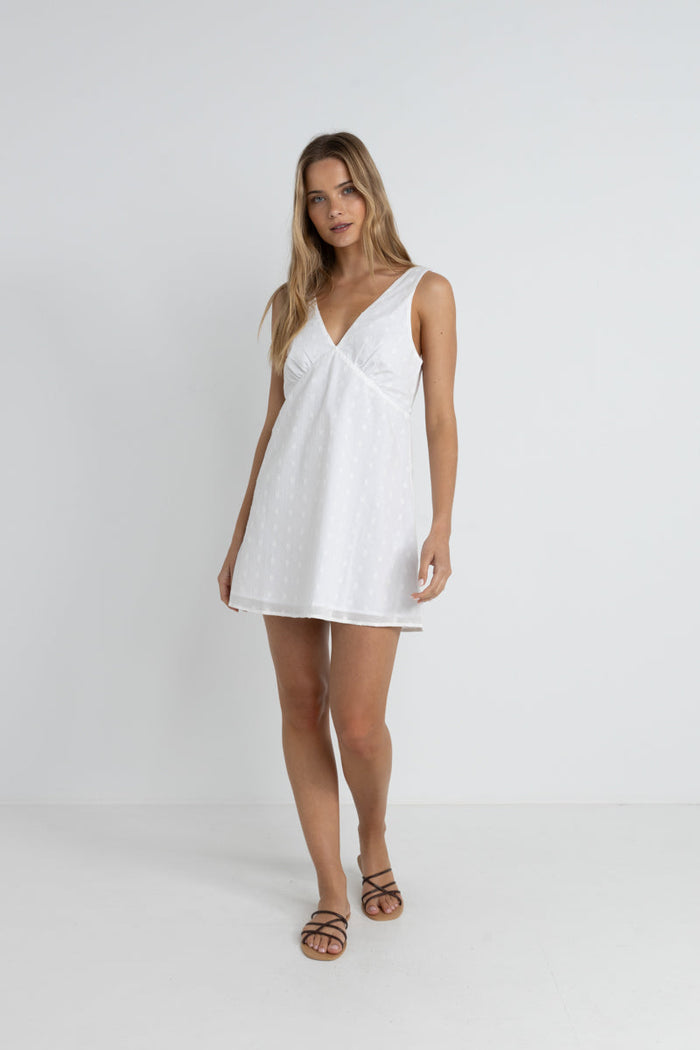 Mirage Mini Dress White