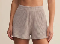 Horizon Rib Short Slate Grey