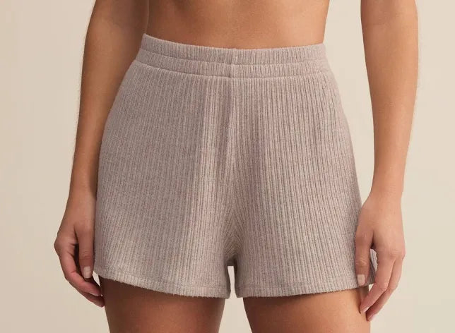 Horizon Rib Short Slate Grey