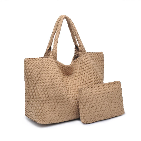 Sky's the Limit Large Tote Nude