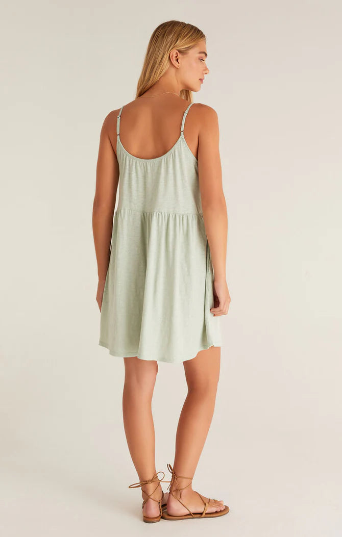 Parker Knit Mini Dress Seaglass