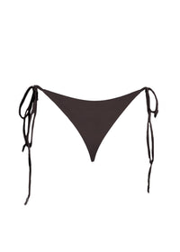 Tie Side Skimpy Bottom Raisin Scrunch