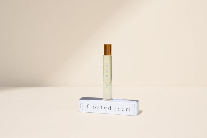 Frosted Pearl Perfume Roller
