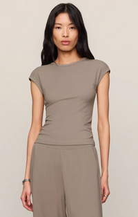 Soft Trace Second Skin Top Wild Mushroom