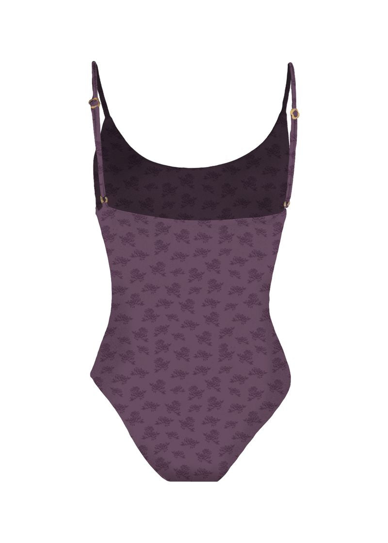 Baja Bodysuit Violet Blossom