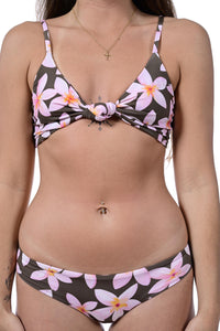 Hana Top Cocoa Plumeria
