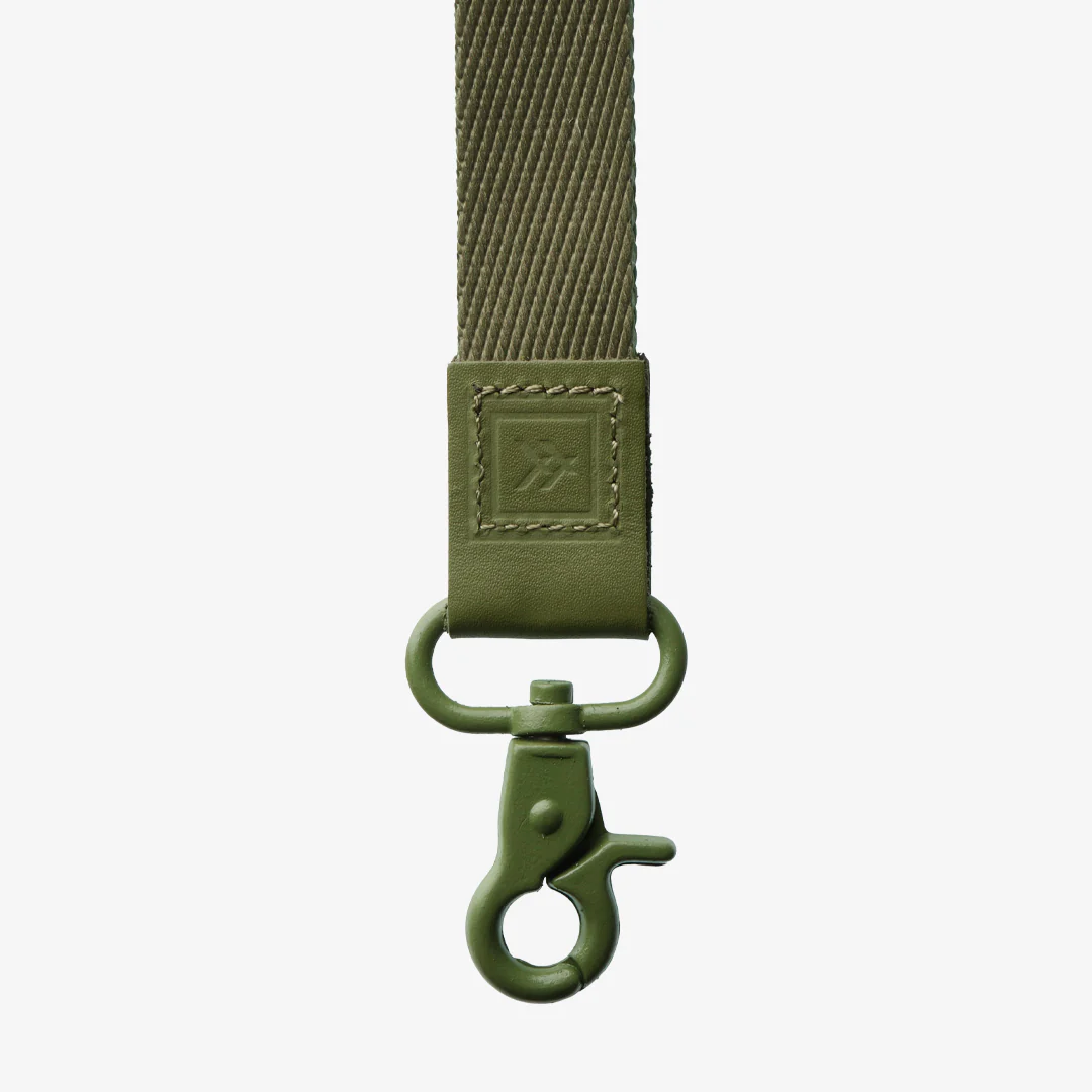 Olive Wrist Keychain