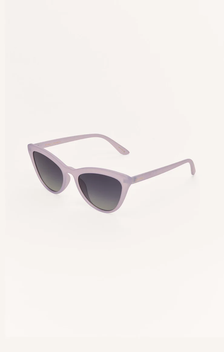 Rooftop Frosted Violet Sunglasses