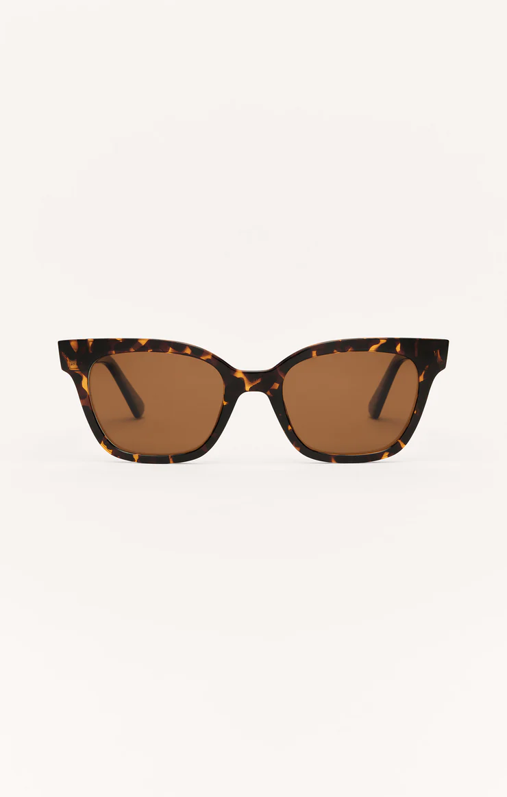 High Tide Brown Tort Sunglasses