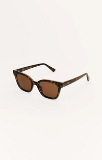 High Tide Brown Tort Sunglasses
