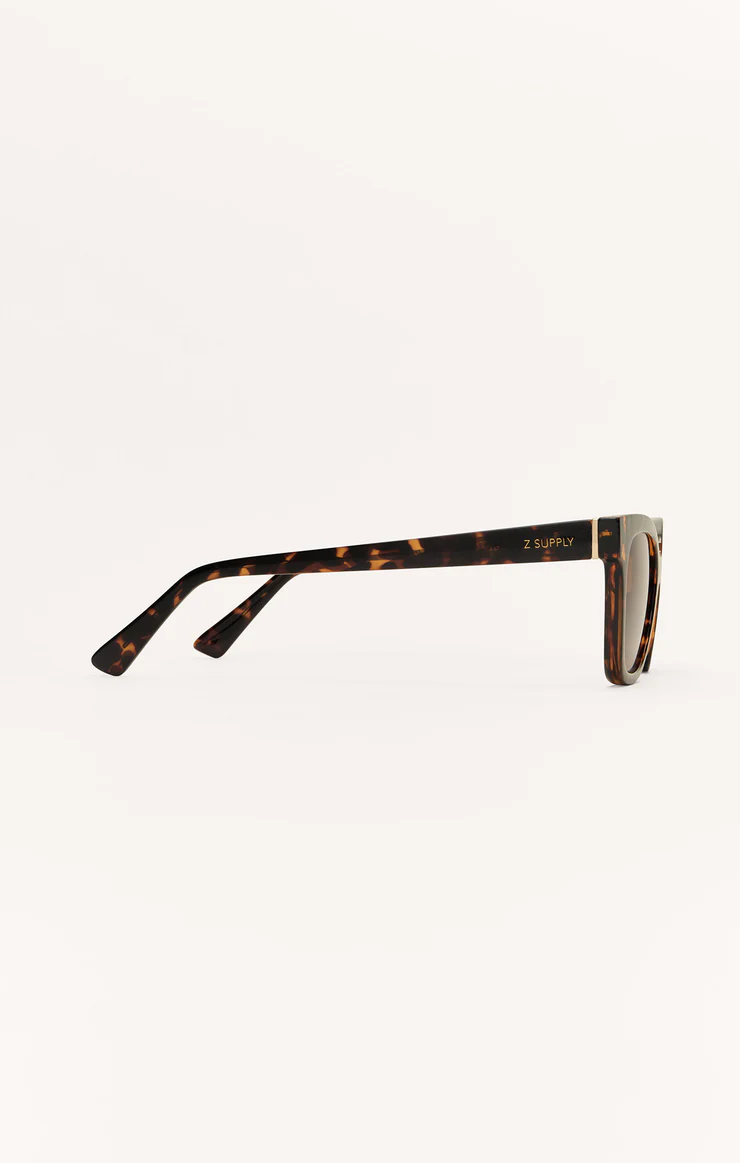 High Tide Brown Tort Sunglasses