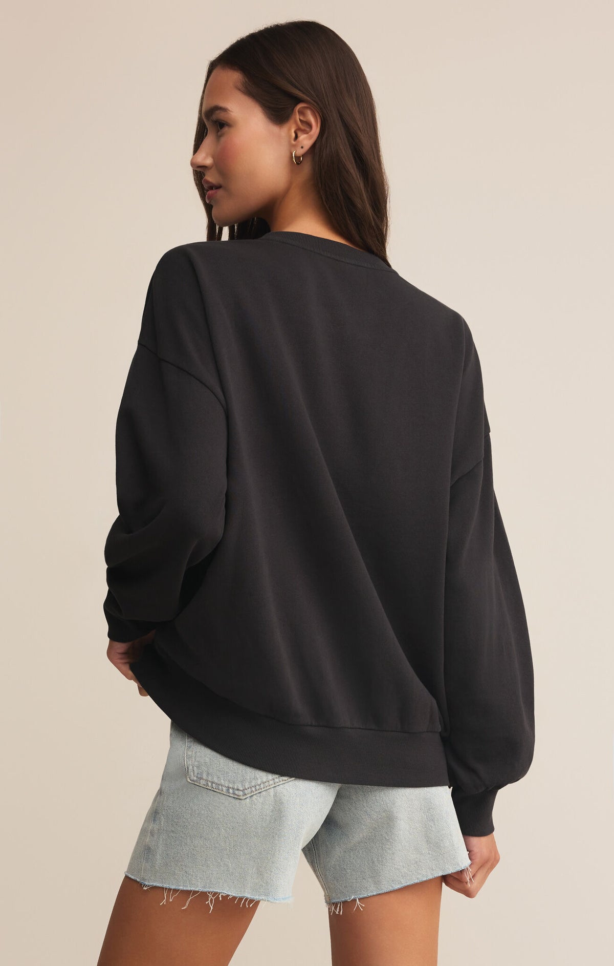 Hawaii Sunday Sweatshirt Black Sand