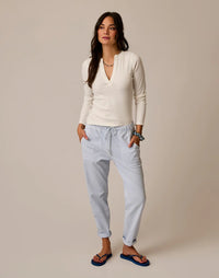 Zoe Twill Pant Arctic