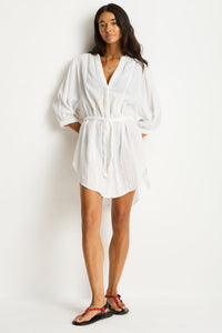 Salt Boho Shirt White