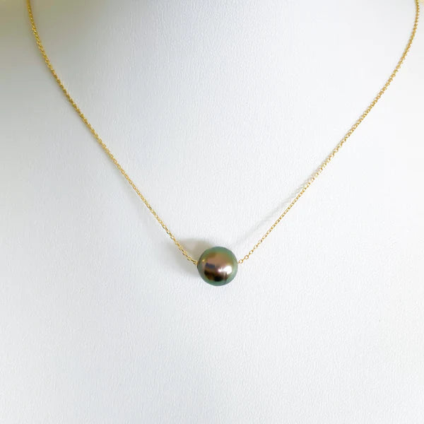 Tahitian Pearl Float Necklace