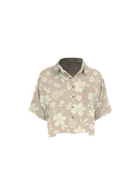 Dylan Crop Top Ivory Sundays