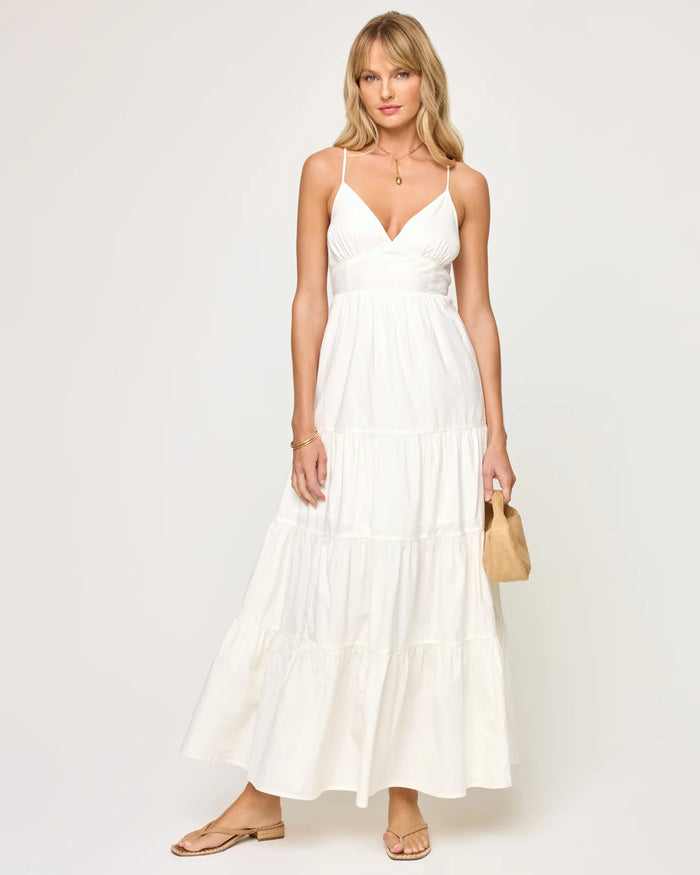Laina Dress White