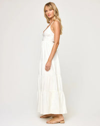 Laina Dress White