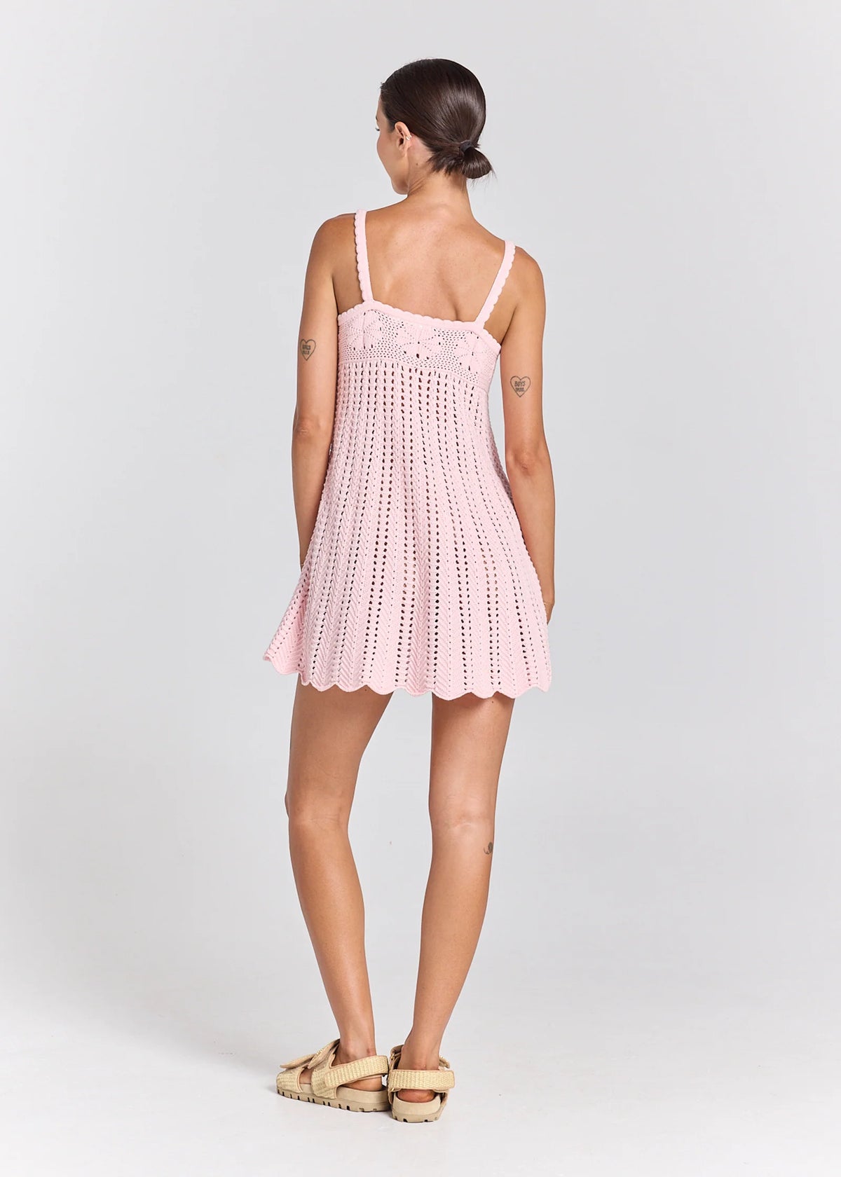 Maya Knit Sunfolk Dress Pink