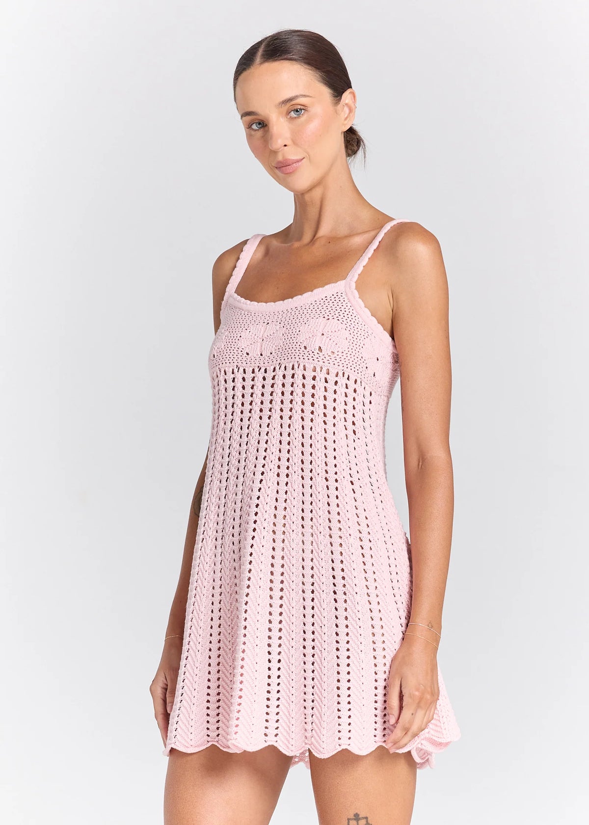 Maya Knit Sunfolk Dress Pink