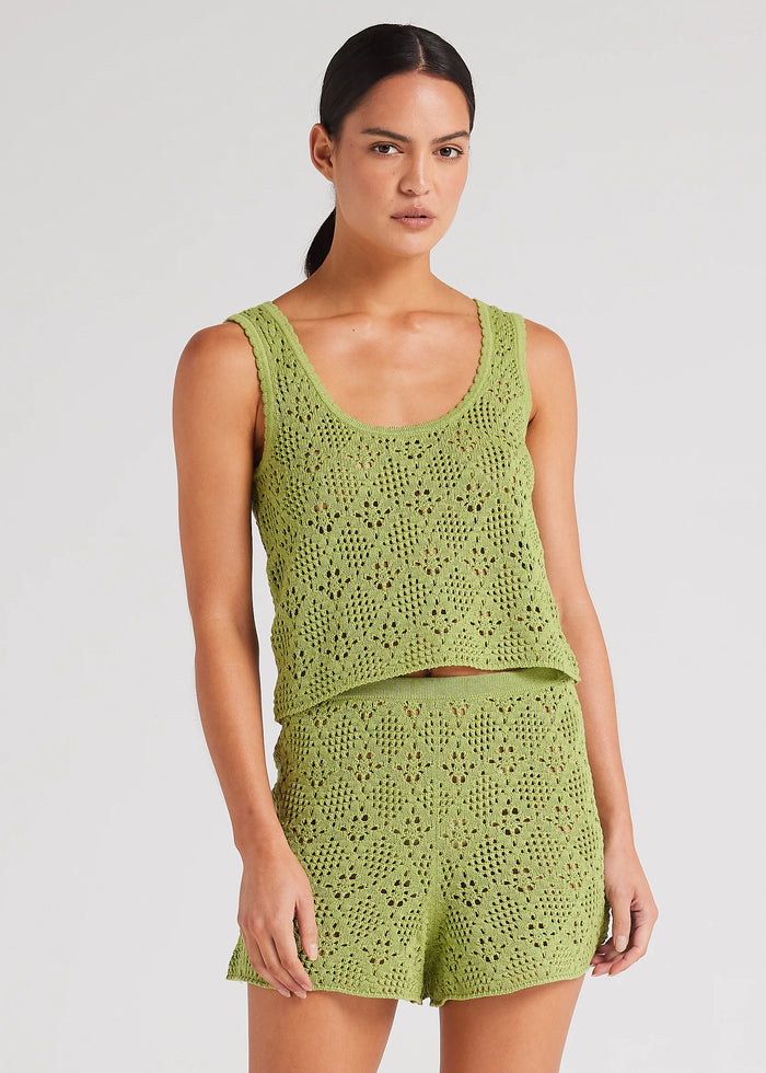 Messina Knit Singlet Daiquiri