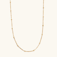Jess Gold Fill Ball Chain Necklace