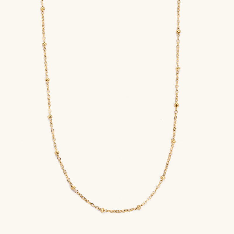 Jess Gold Fill Ball Chain Necklace
