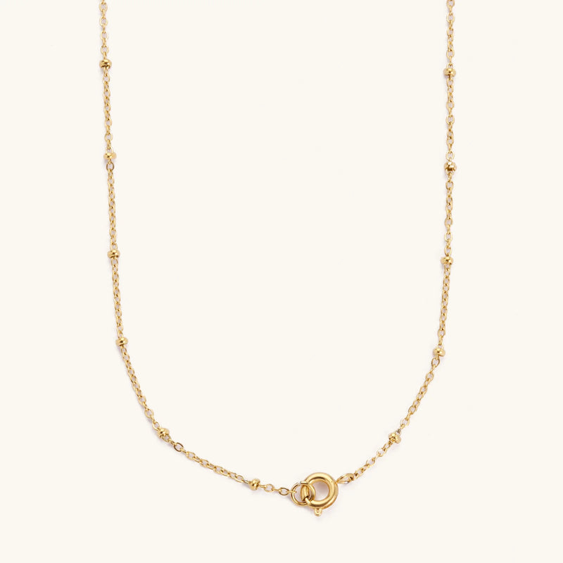Jess Gold Fill Ball Chain Necklace