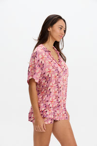 Aloha Shirt Dress Bloom