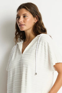 Horizon Beach Poncho White