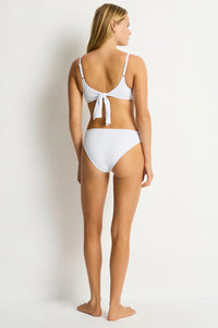 La Mer Tie Back Bralette White
