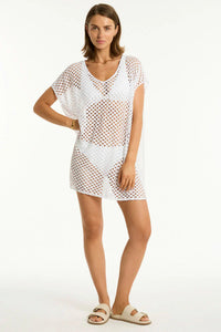 Castaway Kaftan White