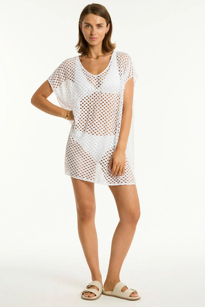 Castaway Kaftan White