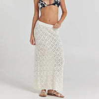 Messina Knit Skirt Vanilla