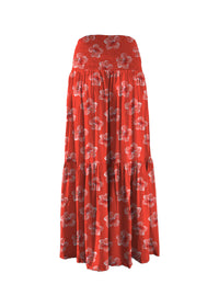 Indie Skirt Strawberry Hibiscus