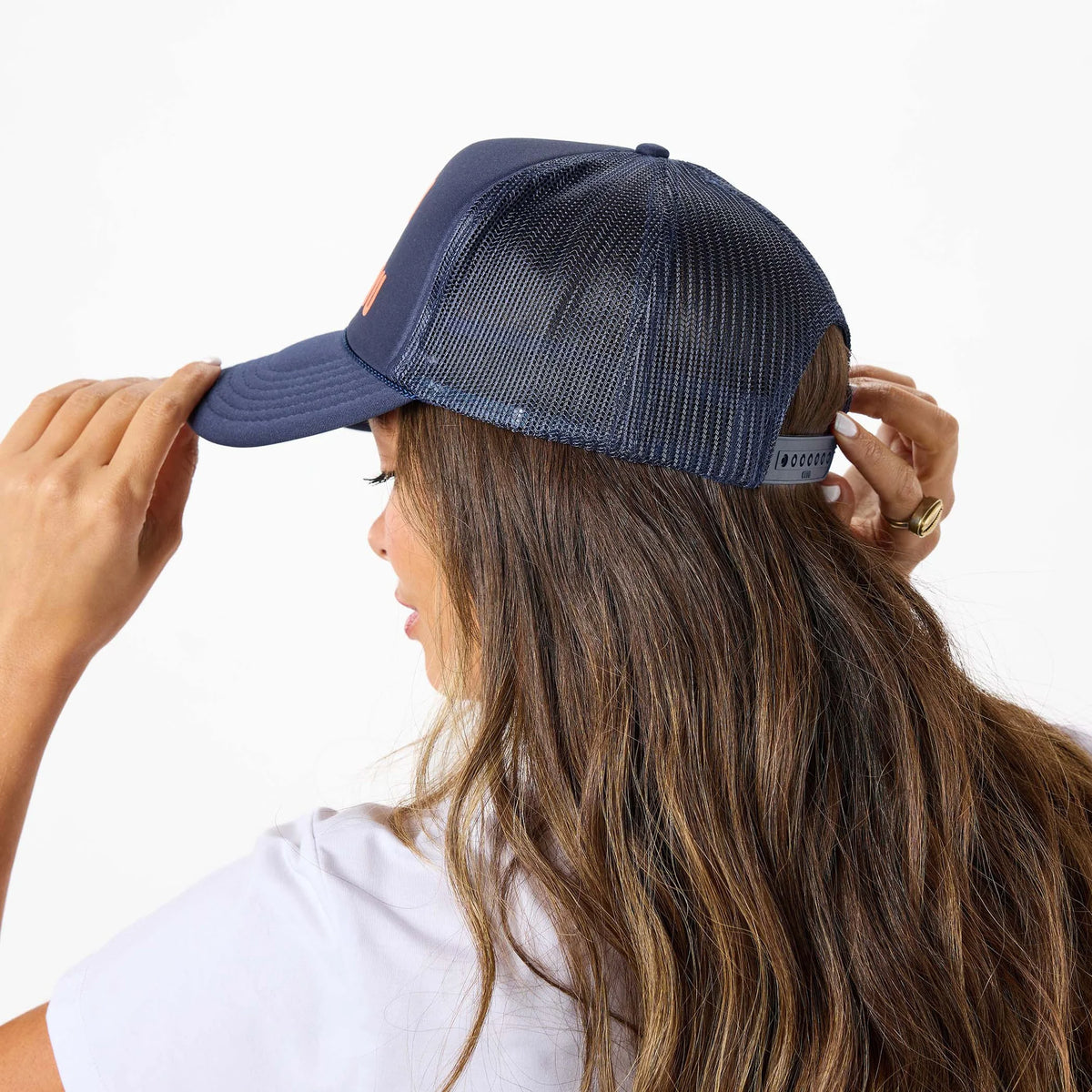 A Hui Ho Trucker Hat Navy