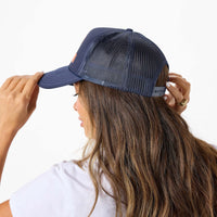 A Hui Ho Trucker Hat Navy