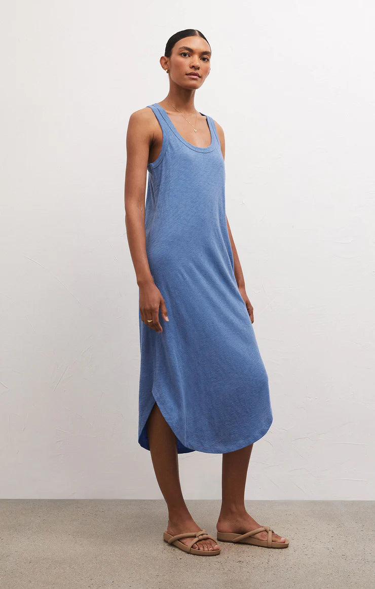 Easy Going Dress Federal Blue