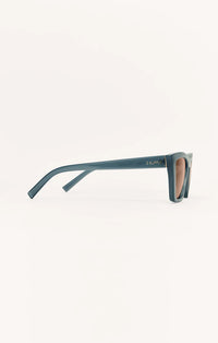 Villa Sunglasses Dark Indigo/Brown