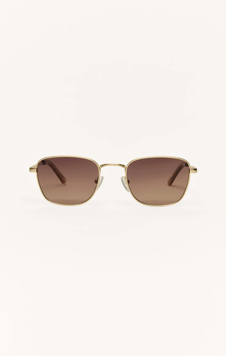 Fast Lane Sunglasses Gold/Gradient