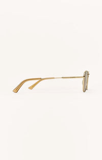 Fast Lane Sunglasses Gold/Gradient