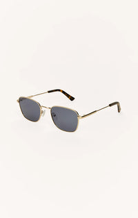 Fast Lane Sunglasses Gold/Grey