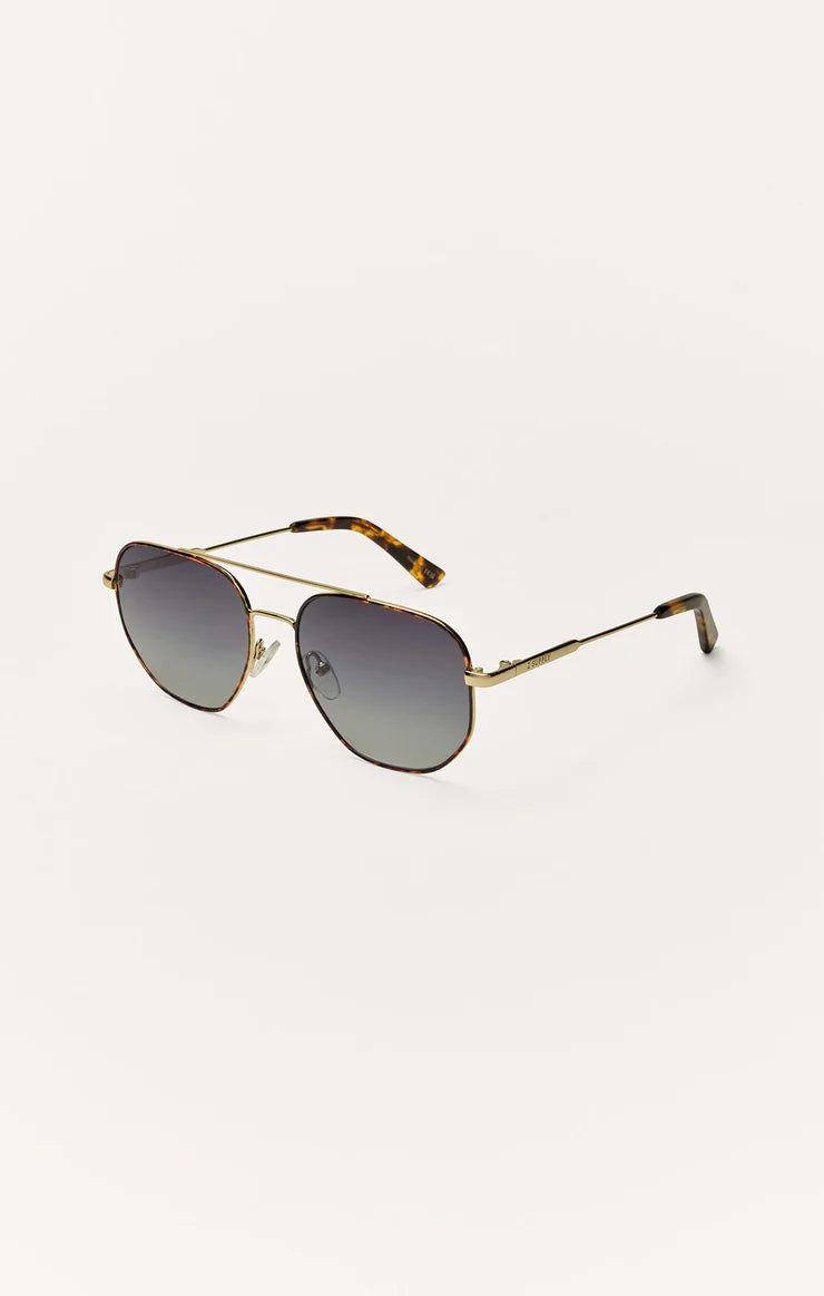 Highway Sunglasses Tort Gold