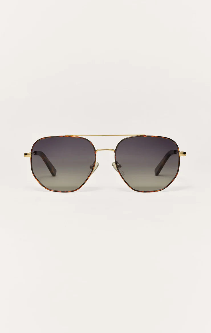 Highway Sunglasses Tort Gold