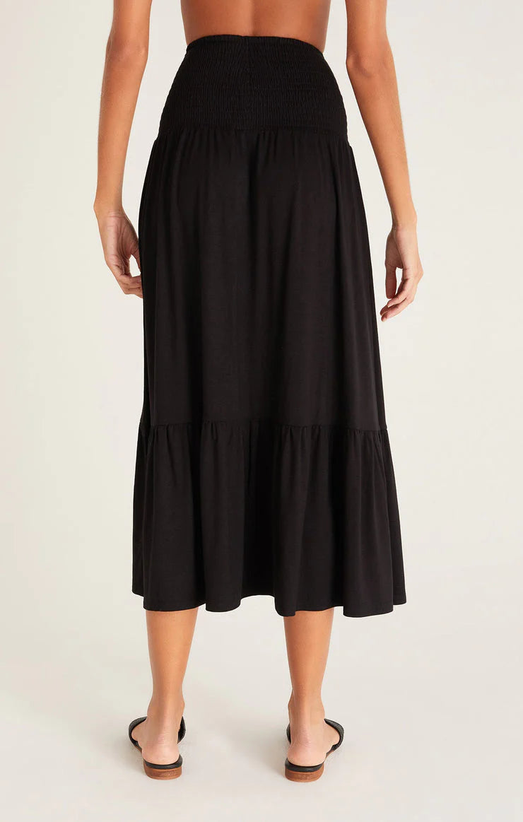 Sadie Convertible Skirt Black