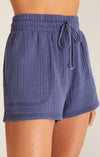 Sunny Gauze Shorts Dusty Navy